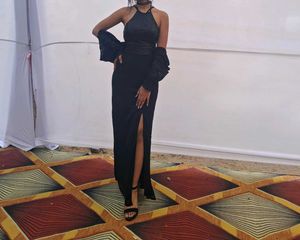 bodycon slit dress
