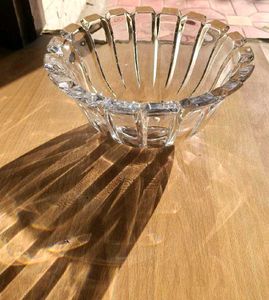 Studio Nova Crystal Glass Heavy Hostess Bowl