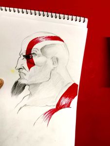 Kratos Drawing