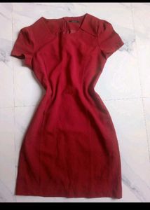 Maroon Dress