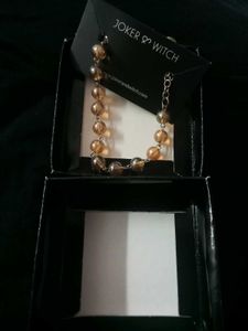 Joker &amp; Witch Pearl Bracelet