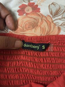 Red Button-Down Dress