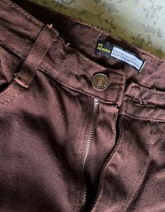 Brown Wide Leg Pants
