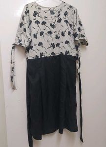 Floral Print Casual Dress | Brunch Date outfit