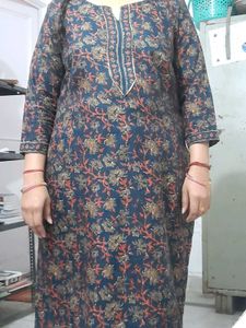 dark blue kurta