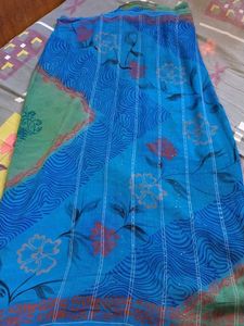 Beautiful Light Weight Mukesh Work Saree