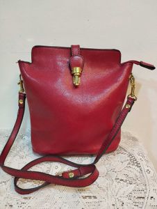 Red Crossbody Bag