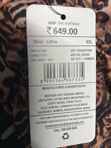 Animal Print One Shoulder Top