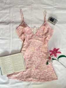 Floral Baby Pink Dress