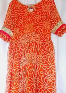 Beautiful Chiffon Anarkali  Kurta
