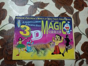 oo3d Magic Book For Child, Alphabet Learning Fancy