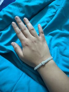 American Diamond Bracelet, Sleek Design, Zircon