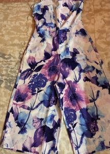 Floral Print Jumpsuit