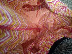 Vibrant Zig-Zag Kurti Pant
