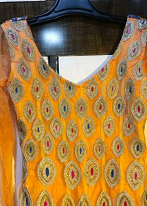 Embroidered Indian Anarkali Dress