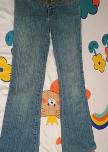 Vintage Bootcut Denim Jeans