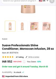 🇺🇲Conditioner from USA UNUSED❗+ Freebie WOW✅