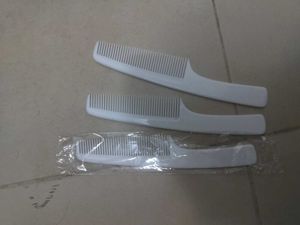 White Hair Combs (Set of 3)