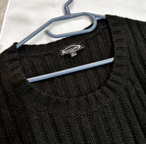 🎀Buy1 Get1 Free Black Sweater Knitted Dress ()