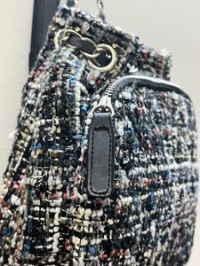 Zara tweed Mini Backpack