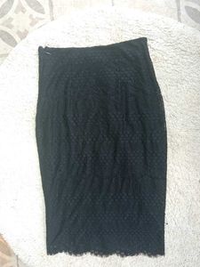 Black Bebe Skirt