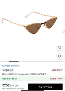 Voyage Cat Eye Sunglasses