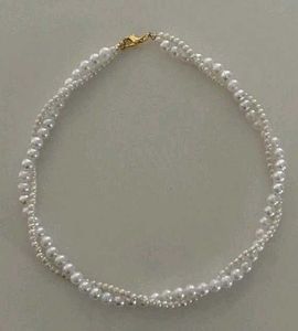 handmade necklace and bracelet