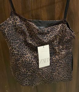 Zara Leopard Print Cami Top