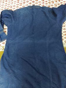 Denim Kurta