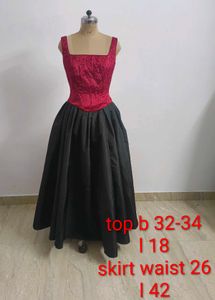 Top And Skirt Combo