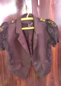 Black Stunning Scrug For Party Wear