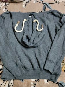 Gray Pullover Hoodie