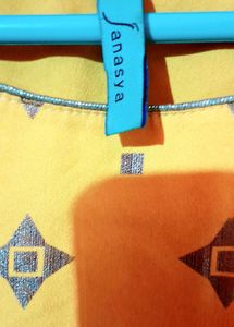 Janasya Branded Kurti Size 40 Inches