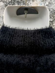 Cropped Turtleneck Sweater