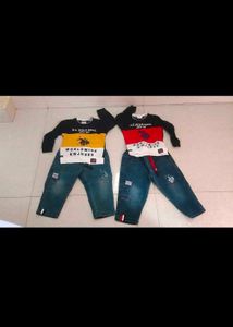 Branded Denim Set