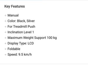 Lifeline LFT Manual Treadmill