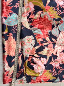 Floral Print Mini Slip Dress