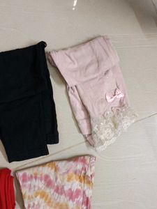 Pure Cotton Leggings Combo For 7-8 Years