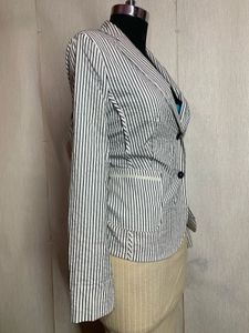 Striped Business Casual Blazer