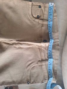 Beige Jeans