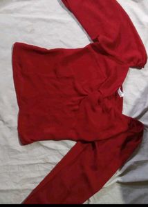 Shein Red Top