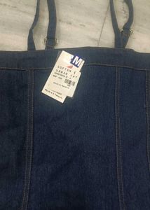 Urban Cat Women Long Denim Dress