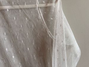 Sheer Polka Dot Top