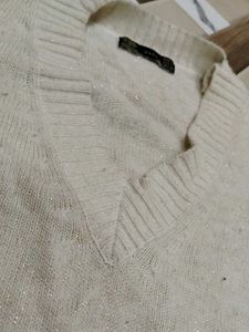 Zara Knit V-Neck Sweater