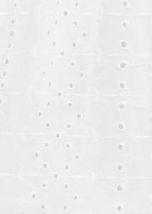 White Schiffli Dress