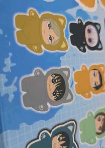 Jujutsu Kaisen Cat-Ear Plushie Set