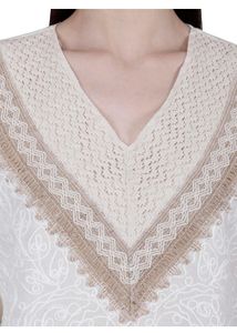 Lace Trimmed Top