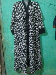 Dubai Style Abaya Front Open