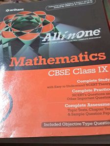 All In One Mathematics Cbse Class 9th