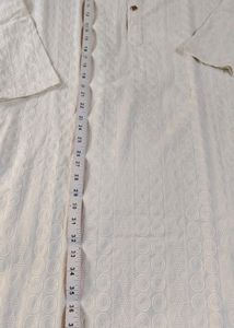 White Kurta For Man